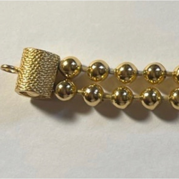 CHRISTIAN DIOR ROUND BALLS BRACELET 7” - Picture 4 of 5